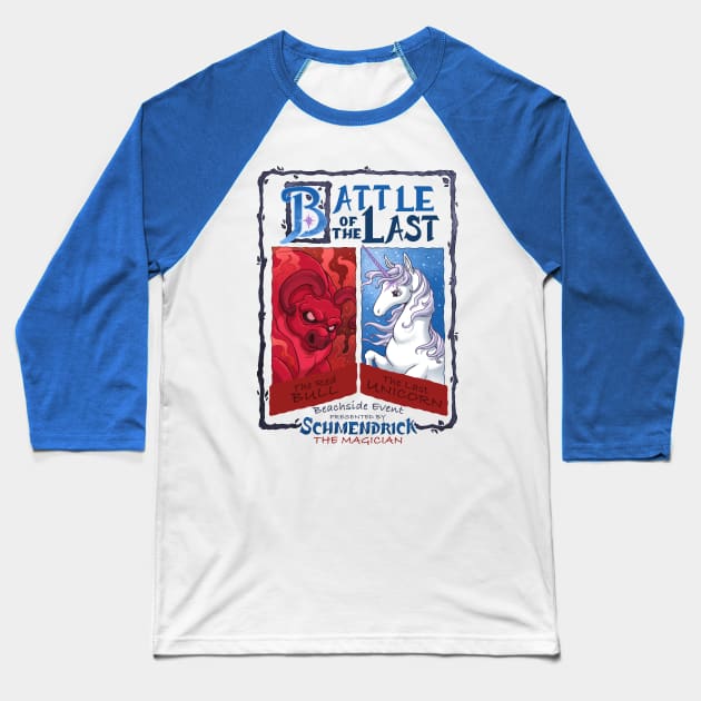 Last Battle Baseball T-Shirt by Dooomcat